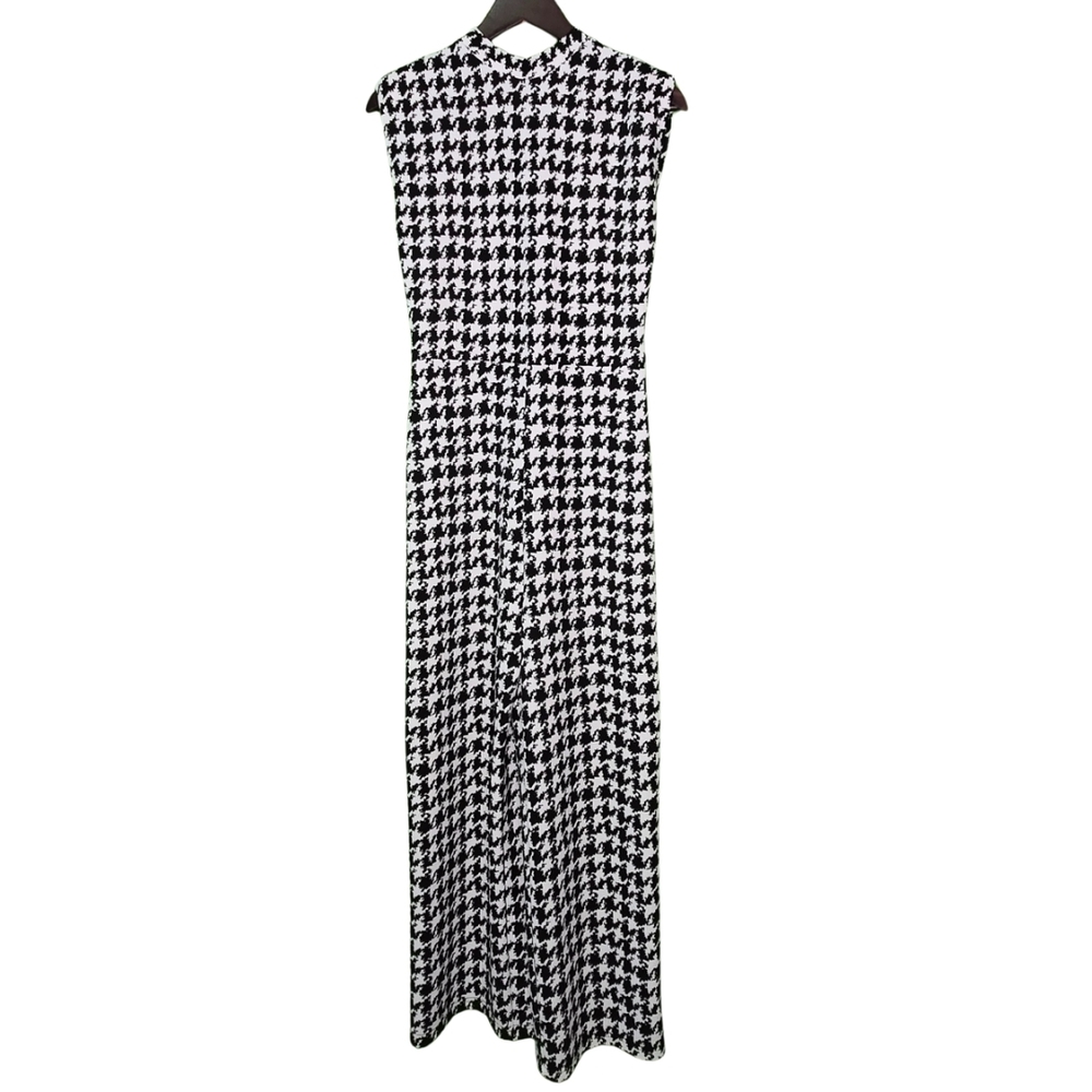 Stylish Black and White Jumpsuit, Small - Picture 2 of 10